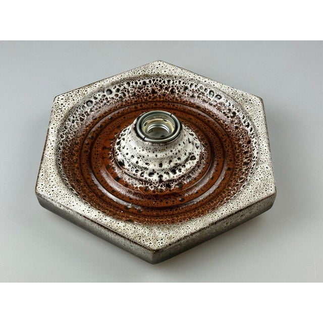 Vintage Wall Lamp in Ceramic, 1960s For Sale - Image 10 of 18