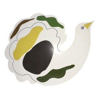 White Painted Metal Sculpture by Riccardo Dalisi, Italy, 1980s For Sale