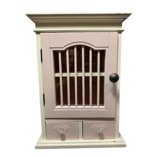 Vintage Used Shabby Chic Storage Cabinets And Cupboards Chairish