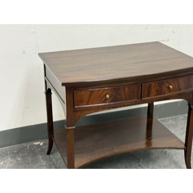 Dessin Fournir Waring Bow Front Side Table For Sale - Image 10 of 12