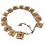 Renoir Style Copper and Enamel Link Necklace For Sale - Image 4 of 5