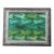 Horses Abstract Minimalism Folk Art American Green Original Oil Painting by Cleo Plowden For Sale