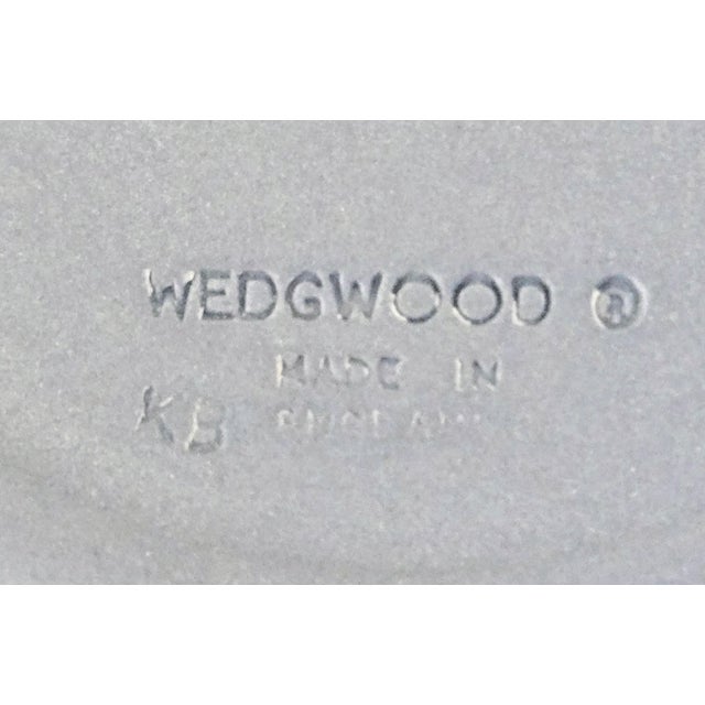 1970s Blue Wedgwood Jasperware Medallion Plate in Shadowbox Frame For Sale In Dallas - Image 6 of 6