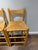1970s 1970s Set of 3 Danish Modern Style Oak Counter Stools With Rush Seats For Sale - Image 5 of 15