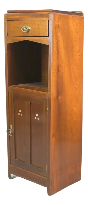 French Art Nouveau Auxiliary Cabinet, 1890s