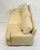 Cream Vintage A. Rudin for Steve Chase Cream Leather Sofa For Sale - Image 8 of 18