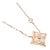 Louis Vuitton Rose Gold Diamond Mother of Pearl Blossom Necklace For Sale