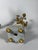 19th Century Pair of 19th-century marble and bronze vase-shaped candelabra with flower vases For Sale - Image 5 of 5