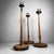 Taishō Japanese Shokudai Temple Candlesticks, 1920, Set of 3 For Sale - Image 10 of 17