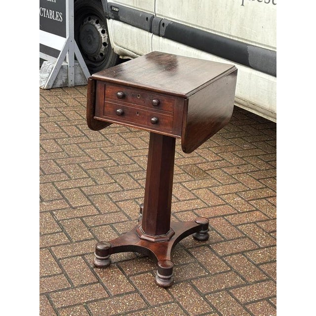 William IV Side Table in Mahogany For Sale - Image 5 of 14