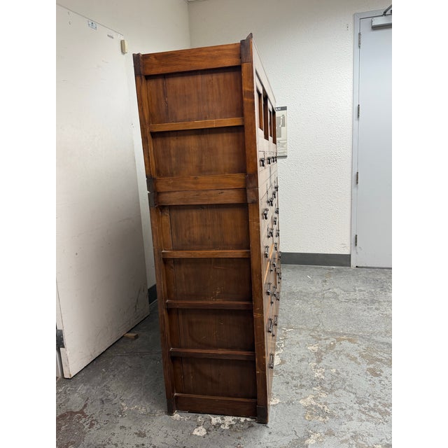 Japanese Two Piece Tansu Chest of Drawers For Sale In San Francisco - Image 6 of 12