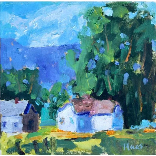 Contemporary Impressionist Oil Painting Landscape For Sale