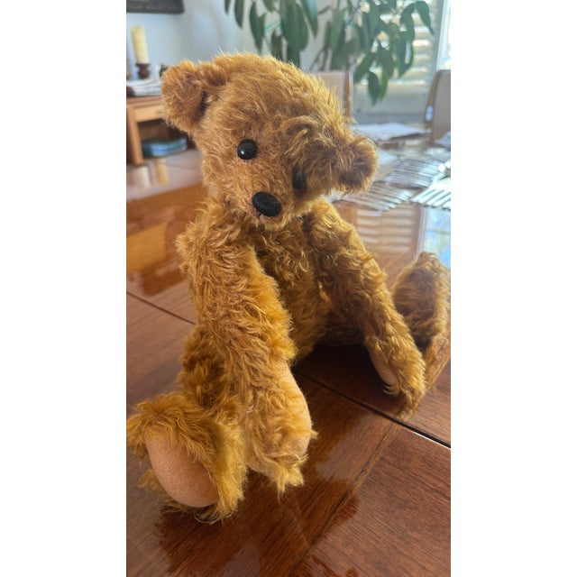 Teddy Bear Vintage Mohair Handmade Pristine C1980 For Sale - Image 14 of 18