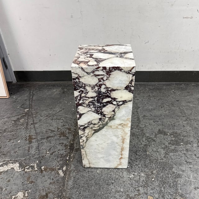 Design Plus Gallery presents the Plinth Pedestal in Calacatta Viola Marble by Norm Architects from Audo Copenhagen. This...