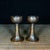Pair of Vintage Brass Lotus Candlesticks - Asian Altar Candle Holders For Sale - Image 9 of 9