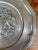 Mid-Century German Pewter Heraldic Coat of Arms Wall Plate For Sale In South Bend - Image 6 of 8