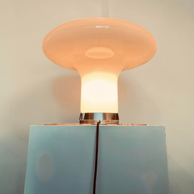 Large Italian Table Lamp by Angelo Mangiarotti for Artemide For Sale - Image 14 of 18