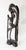 We are selling this interesting Mid-Century modern African sculpture. This sculpture has abstracted alien like figure with...