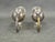Art Deco Nickel and Glass Wall Lights, 1930s, Set of 2 For Sale - Image 4 of 12