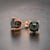 Fine Quality Tahitian Pearl and Diamond Earrings set in 14k Gold 9.7 mm Certified $3,450 011914 This is a Unique Custom...