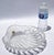 Late 20th Century Vintage Mikasa Walther Glas Seascape Clear Thick Crystal Seashell Platter Centerpiece Bowl For Sale - Image 5 of 11