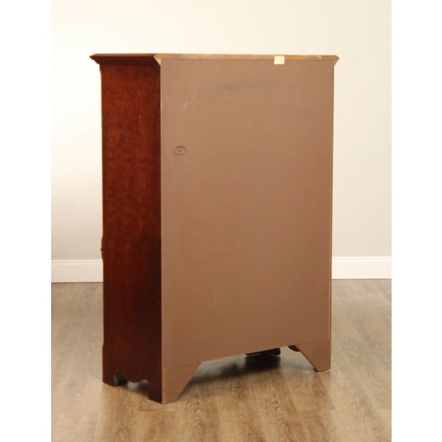 Thomasville #39 Winston Court #39 Chippendale Style Cherry Tall Chest Chairish