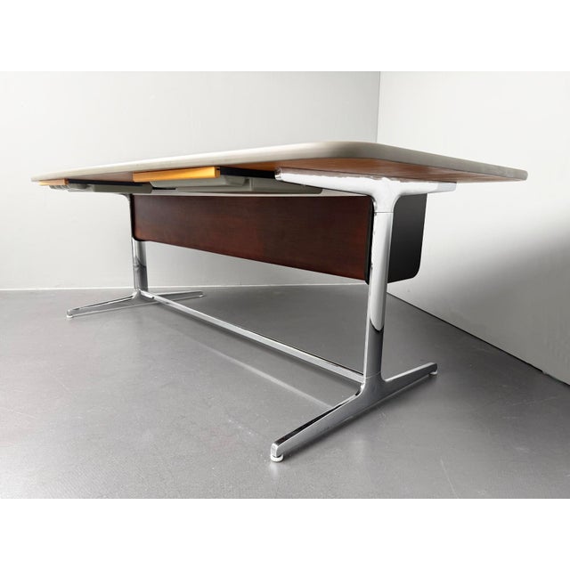 Action Office Desk by George Nelson and Robert Probst for Herman Miller, 1960s, in Very Good conditions. Designed 1960 to...