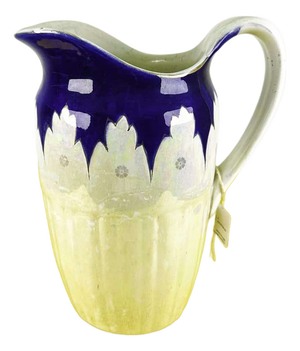 Pearl Effect Ceramic Jug, 1900s