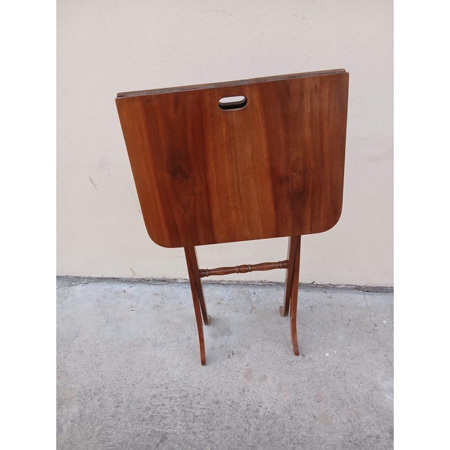 1950s Folding Serving Table, 1950s For Sale - Image 5 of 6