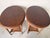 Modern Neoclassical Louis XVI Style Oval Side Tables With Cane Shelves – A Pair For Sale - Image 4 of 15