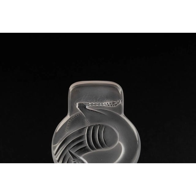 Lalique Crystal Swan Josephine Cigne Desk, Paper Knife, Calendar and Mat Set, Vintage For Sale - Image 13 of 13