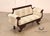 Vintage American Empire Style Sofa Featuring A Richly Finished Mahogany Frame With Elegant Scroll Arms And Classical...