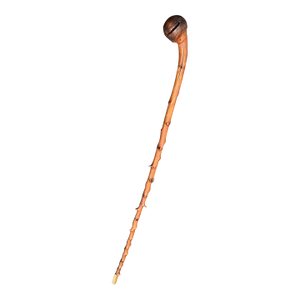 Antique Irish Blackthorn Burled Wood Shillelagh