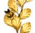 Mid-Century Italian Gilt Metal Floral Wall Sconces, Pair – Hollywood Regency / Italian Florentine For Sale - Image 9 of 11