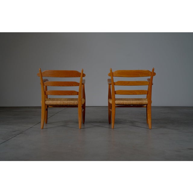 Armchair with Rush Seating, Germany, 1960s For Sale - Image 9 of 13