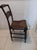 Antique wood black color chair straw seat with painted flower Style: Traditional Color: Black Dimensions: 17" W x 35" H x...