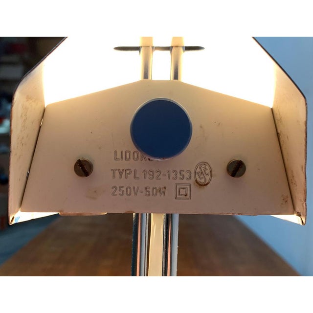 Mid-Century Minimalist TYP L 192-1353 Table Lamp by Josef Hurka for Lidokov, 1960s For Sale - Image 17 of 18