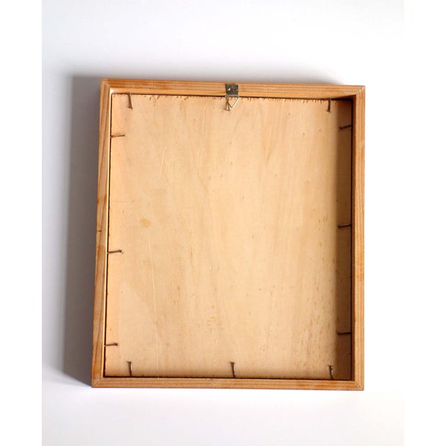 Bruno Munari Untitled 1950-1986 Serigraph on paper Ed. 22/109 Wood Frame frame size: h 30x25.5x3 cm paper frame: h 16 x 12...