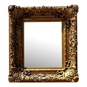 Vintage Regency Carved Gilt Wood Mirror