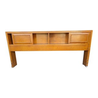 Mid 20th Century King Storage Headboard For Sale