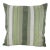 Refreshing Green Stripe Decorative Pillow For Sale