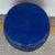 Original retail $940, stylish Made Goods Modern Royal Blue Ceramic Rope Adrian Garden Stool, showroom floor sample