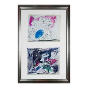 Pablo Picasso Lithograph, Guernica Prepatory Study, Ltd Ed 89/199