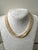 1980s Vintage Freshwater Pearl and 14k Gold Clasp Multistrand Beaded Necklace For Sale - Image 5 of 5