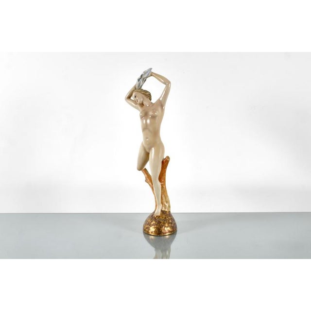 Mid-Century Hand-Painted Ceramic Sculpture from Ormac, Italy, 1940s-1950s For Sale - Image 6 of 13