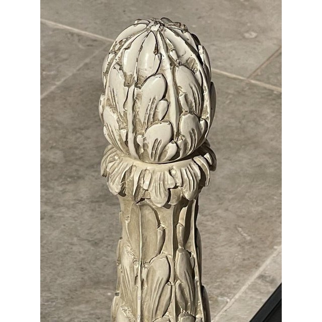 Beige Louis XVI Style Lacquered Bed For Sale - Image 8 of 13