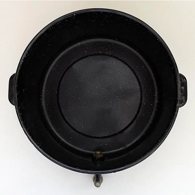 Metal Vintage New England-Style Clam Bake or Lobster Pot With Spigot - 3 Piece For Sale - Image 7 of 8