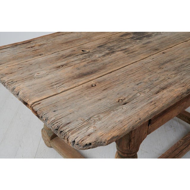 Antique Swedish Baroque Table For Sale - Image 9 of 15