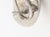 Metal Carl F. Bucherer 18k White Gold Huggie Hoop Earrings For Sale - Image 7 of 7