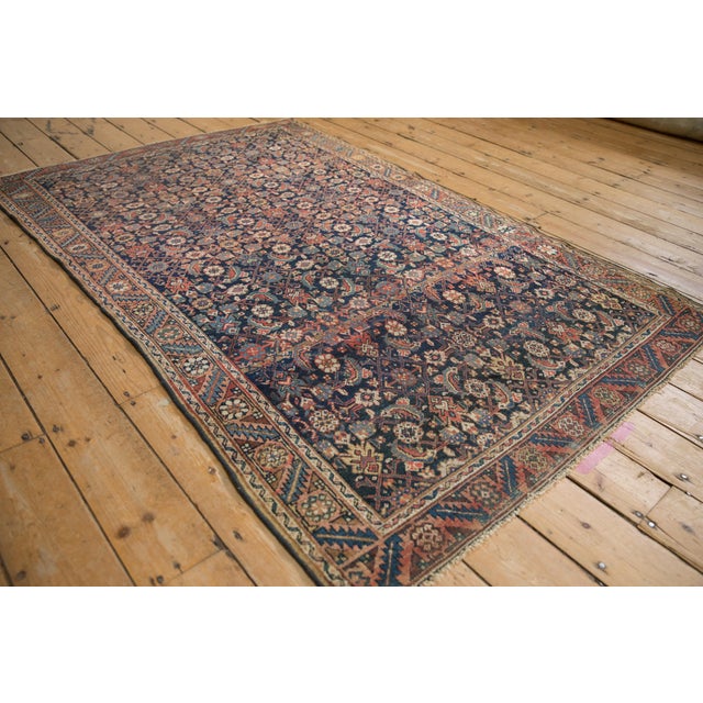 1920s Antique Fine Malayer Rug - 4'5" X 6'8" For Sale - Image 5 of 12